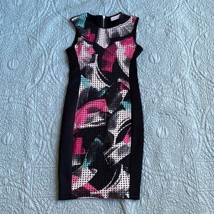 Bisou Bisou Laser-Cut Dress